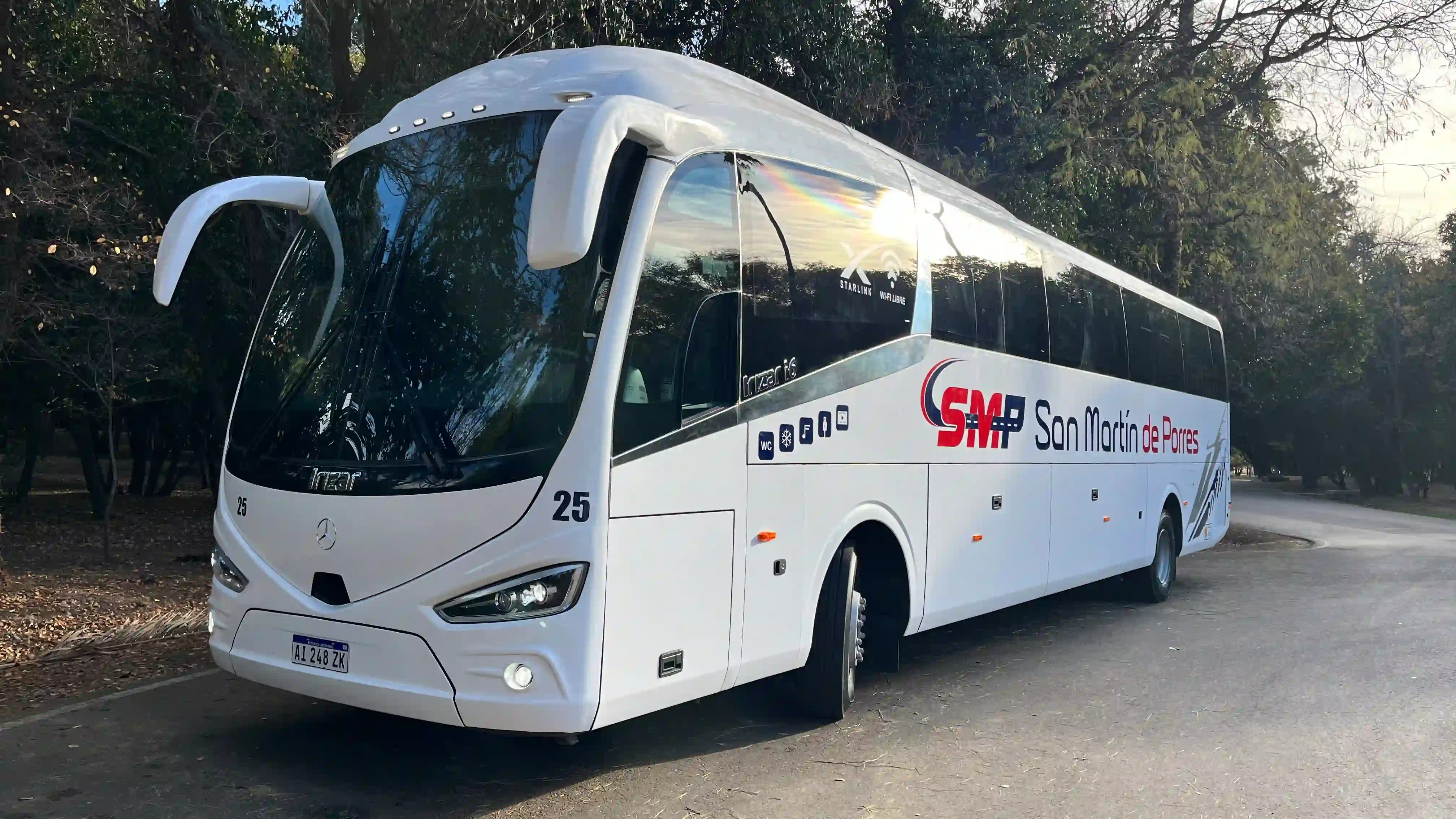 Colectivo Piso Elevado Premium con WiFi, nueva unidad SMP Transporte Mendoza
